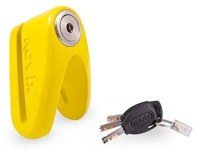 Image de KOVIX KVZ2 Antivol de disque de frein jaune