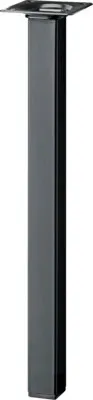 Produktbild von Tischbein vierkant 25x25x400 mm, schwarz