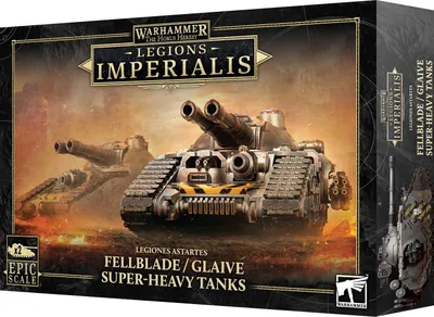 Obrázek produktu pro Legionis Imperialis: Fellblade/Glaive Supertěžké Tanky