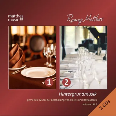 Produktbild von Hintergrundmusik: Vol.1 & 2-Gemafreie Musik (2cds)