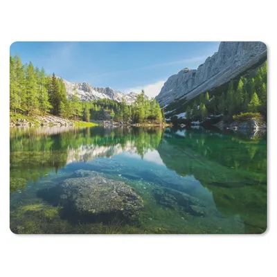 Produktbild von MuchoWow® Mauspad Mousepad Wasser - Berge - Felsen 40x30 cm - Mousepads - Maus Mat - Pad - Mausunterlage - Anti Rutsch