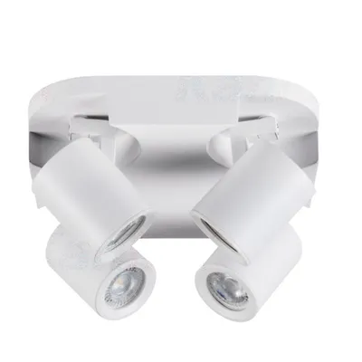 Zdjęcie produktu dla Lampa sufitowa LAURIN biała 4xGU10x35W aluminium wym:11x22x22cm IP20 Kanlux