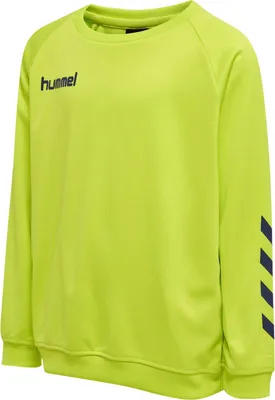 Produktbild von hummel Promo Poly Sweatshirt Kinder lime punch 104