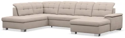 Produktbild von Selsey Jamaal - Wohnlandschaft mit Schlaffunktion und Stauraum, rechtsseitig, beige