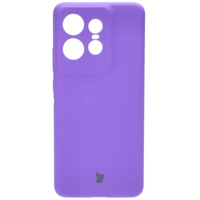 Produktbild von Silikonowe etui Bizon Soft Case do Motorola Edge 50 Pro, fioletowe
