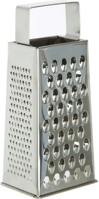 Immagine prodotto di Grattugia a 4 lati in acciaio inox (24 x 11 x 7,5 cm)