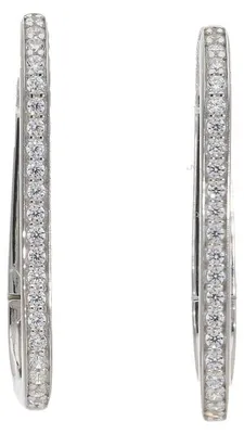 Produktbild von Damen Creolen Silber 925 JL20-06-1245 mit Zirkonia,  Germany