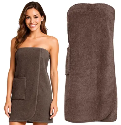 Produktbild von SPA-Pareo L/XL Braun 100% Baumwolle