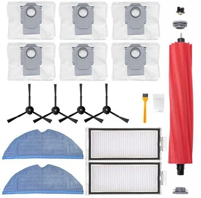 Produktbild von Fits für Staubsaugbeutel Staubsaugerhalter Wegwerfstäbchen Staubsaugereiniger für Roborock Q7 Max / Q7 Max+