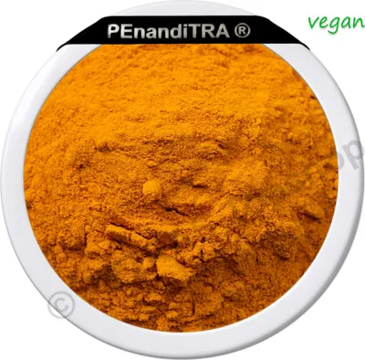 Produktbild von Kurkuma gemahlen Curcuma Pulver >3,5% Curcumin - 1 kg - Gewürz - VEGAN - PEnandiTRA®