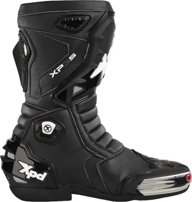 Image de XPD XP3-S Bottes de moto, noir, 46