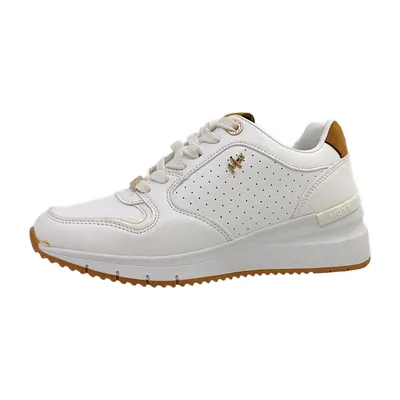 Image de Chaussures de sport à lacets Mexx, blanches, taille 42