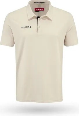 Obrázek produktu pro Tričko CCM RBZ Stripe Polo - bílé - Senior XS