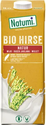 NAPÓJ JAGLANY BEZ DODATKU CUKRÓW BEZGLUTENOWY BIO 1 L - NATUMI