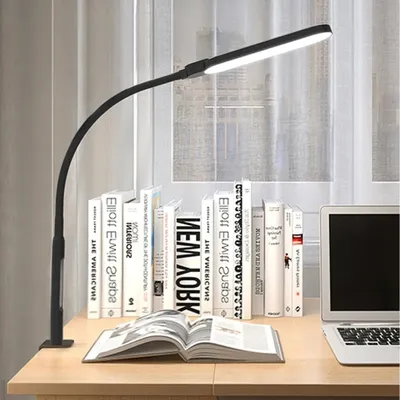 Produktbild von Augenschutz Schreibtisch Klemmlampe, Ansteckbare Schreibtischlampe,Superhell, dimmbar, langer Arm, Schreibtisch, Büroarbeit, Student, Studium, Lesen