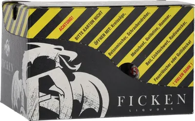 Produktbild von Ficken Likör 15% Vol. Fruchtlikör in praktischer Flasche 0,02l 20er Pack
