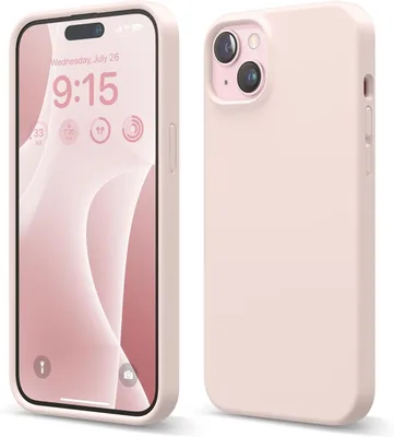 Produktbild von Elago Premium Silikonhülle für iPhone 15 Plus Lovely Pink