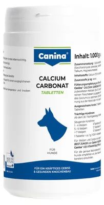 Zdjęcie produktu dla Canina Calcium Carbonat Tabletten 350g