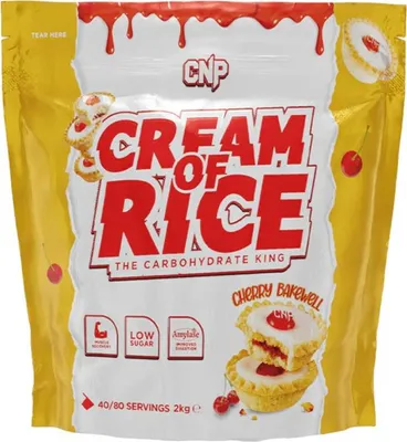 Produktbild von CNP Cream of Rice (2000g) Cherry Bakewell - Funktionelle Lebensmittel - Superfoods