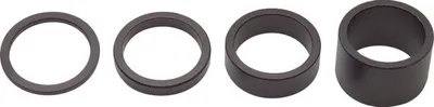Produktbild von PRO Spacer-Set ALU 1 1/8" (28,6 mm) schwarz