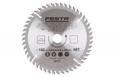 Produktbild von Kreissägeblatt für Holz TCT 160mm/2. 8/20/48