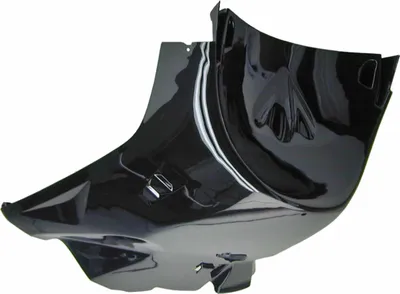 Produktbild von Unterbodenspoiler TNT Verkleidung Unterboden für MBK Nitro Naked, Yamaha Aerox Cat 50 / 100 ccm Bj. 1999 - 2003, Farbe:Schwarz metallic