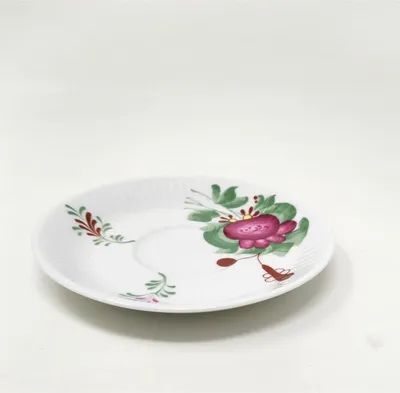 Produktbild von Untertasse OSTFRIESLAND D. 13,5cm weiß rot grün Formano WA