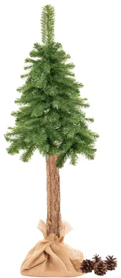 Immagine prodotto di Albero di Natale Pino naturale su tronco 140 cm