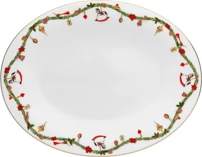 Obrázek produktu pro Hutschenreuther výhoda sada 2 kusů Nora talíř 36 cm Vánoce 02048-726037-12736 a dárek + příspěvek