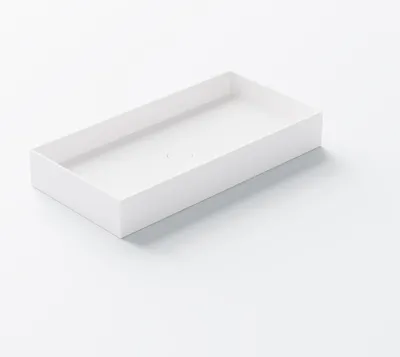 Produktbild von Steinberg Serie 440 Aufsatzwaschtisch, eckig, ohne Überlauf, 750x375x110mm, SOLIDSurface, 4407200W