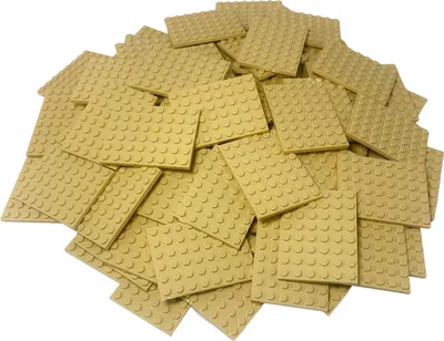 Image de LEGO® 6x8 Panneaux de construction Beige clair - 3036 NOUVEAU ! Quantité 25x
