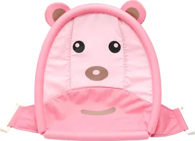 Immagine prodotto di Chipolino orsetto per vasca da bagno, inserto per vasca da bagno clip in plastica dalla nascita rosa