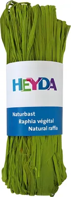 Image de Heyda 204887795 Raphia naturel vert tilleul