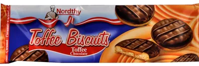 Produktbild von Nordthy Toffee Biscuits 133g