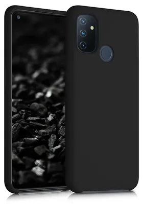 Produktbild von kwmobile Handyhülle für OnePlus Nord N100 Hülle - Case Silikon - Kabelloses Laden - Schutzhülle Cover in Schwarz
