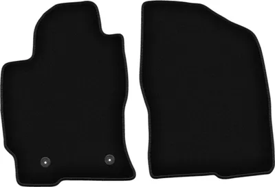 Immagine prodotto di Wielganizator Tappetini anteriori in velluto per Toyota Prius II (2003-2010, hatchback) neri, set 2 pz, con fissaggi
