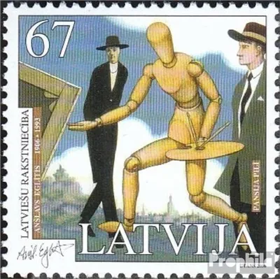 Produktbild von Briefmarken Lettland 2006 Mi 684 (kompl.Ausg.) postfrisch Autoren