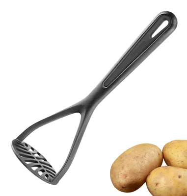 Kartoffelstampfer Gentle, 27,5 cm, schwarz, spülmaschinengeeignet