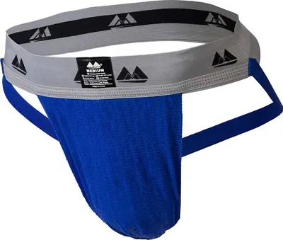 Immagine prodotto di MM Sports - Intimo da Uomo Sospensorio - Original Edition Swimmer/Jogger Jockstrap 2 inch Blue - 1x Taglia L