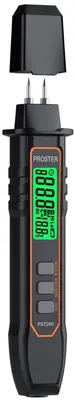 Productafbeelding van Houtvochtmeter - Pin-type vochtmeter met 2 modi & 7 metingstypes