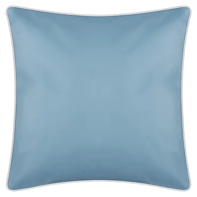 Imagen del producto de Cojín para exteriores con borde blanco turquesa, pack de 1 unidad