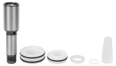 Produktbild von Komplette KolbenstangeHochglanzpolierter Kohlenstoffstahl mit Polymer-Dichtungssatz für 450-Spritzgerät