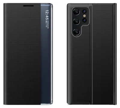Obrázek produktu pro Elegantní knížkové pouzdro pro Samsung Galaxy S24 FE - Černá KP36803