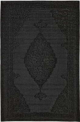Produktbild von 2er Set Teppich Delbar in Schwarz
