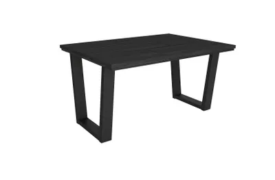 Immagine prodotto di TETRIX Tavolo da Pranzo, 140x90x74cm, Per 6 persone, Tavolo Cucina, Nero