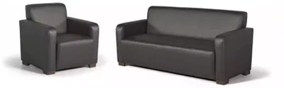 Produktbild von Büroeinrichtung Sofa 3 Sitzer Designer Arbeitszimmer Möbel Textil Modern
