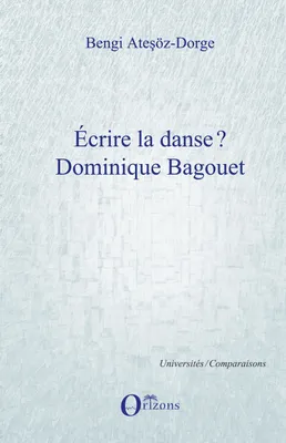 Produktbild von Ecrire la danse ?