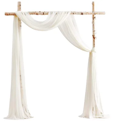 Image de Omgoods - Rideaux en mousseline pour mariages