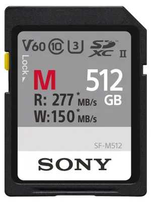 Produktbild von SONY SD-Karte SF-M 512 GB R277/W150