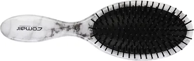 Produktbild von Comair Paddle Brush Marmor oval mit Nylonstiften